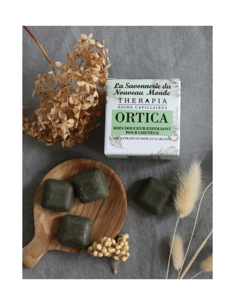 ORTICA | Exfoliant cuir chevelu solide
