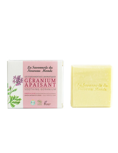 GÉRANIUM APAISANT | Savon GÉRANIUM APAISANT | Savon