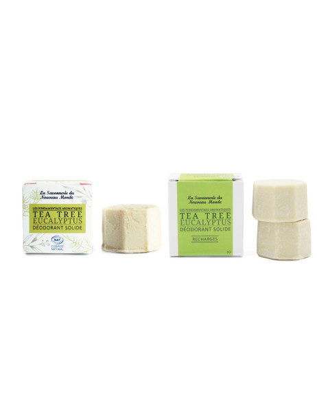 EUCALYPTUS & TEA TREE | Déodorant | Pack 2 + 1