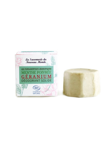 MENTHE POIVRÉE & GERANIUM | Déodorant MENTHE POIVRÉE & GERANIUM | Déodorant